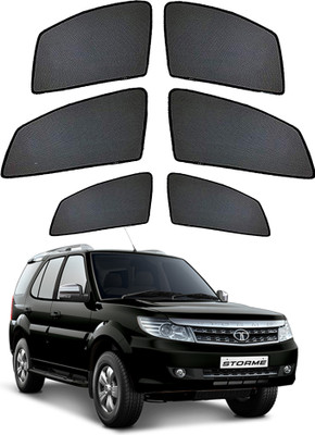 PEEPS STORE Rear Window Sun Shade For Tata Safari(Black)