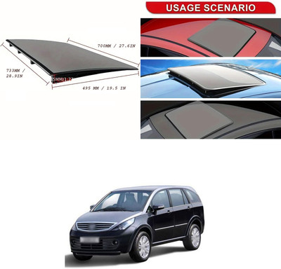 XZRTZ Sun Roof Sun Shade For Renault Pulse(Black)