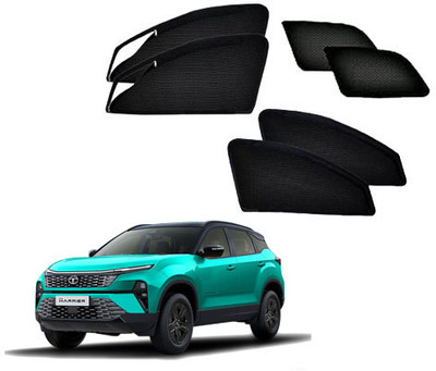 HARKRISH Side Window Sun Shade For Tata Harrier(Black)