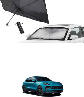 GONAMA Rear Window Sun Shade For Porsche Universal For Car(Silver)