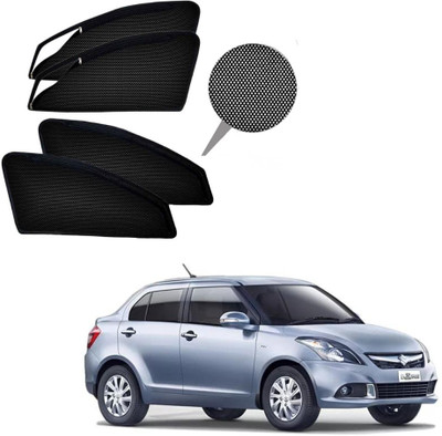 RAKRISH Rear Window, Side Window Sun Shade For Maruti Suzuki Swift Dzire(Black)