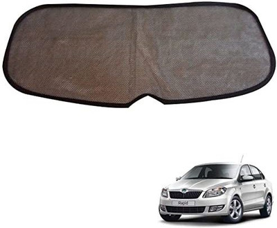 RAKRISH COLLECTION Rear Window Sun Shade For Skoda Rapid(Black)