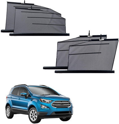 SS FOR YOUR SMART NEEDS Side Window Sun Shade For Ford Ecosport(Black)