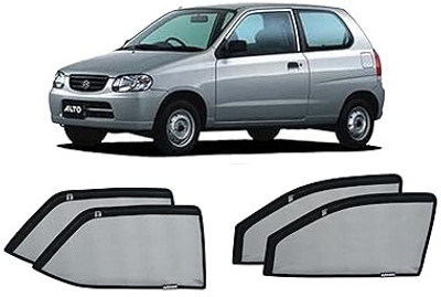 AUTOFIXER Side Window Sun Shade For Maruti Suzuki Alto(Black)