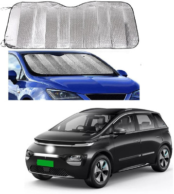 ROSHNEER ENTERPRISES Windshield Sun Shade For MG 1 Series(Silver)