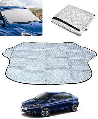 monolive Windshield Sun Shade For Tata Tigor EV(Silver)