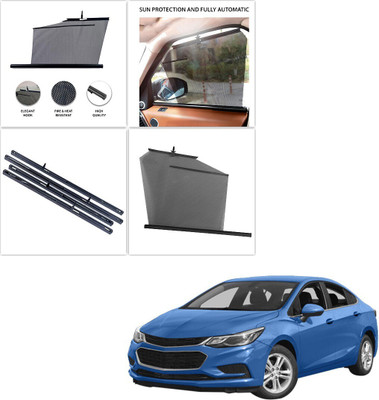 SS FOR YOUR SMART NEEDS Side Window Sun Shade For Chevrolet Cruze(Black)