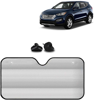 Kingsway Windshield, Dashboard, Rear Window Sun Shade For Hyundai Santa Fe(Silver)