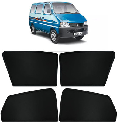 RAKRISH Rear Window, Side Window Sun Shade For Maruti Suzuki Eeco(Black)