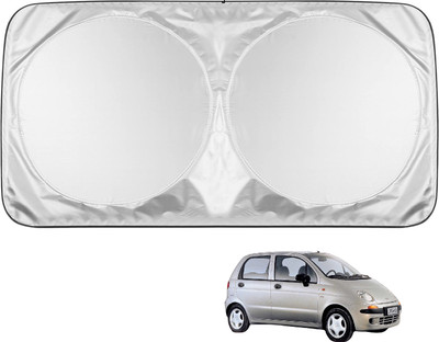 MOCKHE Windshield Sun Shade For Daewoo Matiz(Silver)