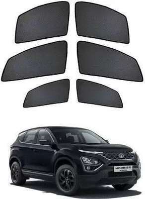 RAKRISH Rear Window, Side Window Sun Shade For Tata Safari(Black)