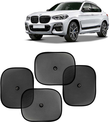 Kingsway Side Window, Rear Window, Windshield Sun Shade For BMW X4(Black)
