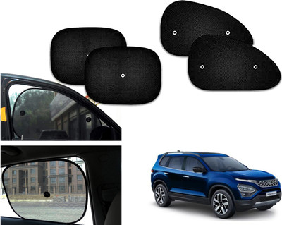 PEEPS STORE Side Window Sun Shade For Tata Safari(Black)