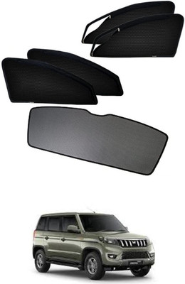RAKRISH Rear Window, Side Window Sun Shade For Mahindra Bolero(Black)