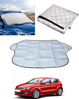 RKPSP Windshield Sun Shade For Volkswagen Polo GT(Silver)