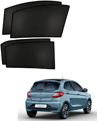 KOZDIKO Side Window Sun Shade For Tata Tiago(Black)