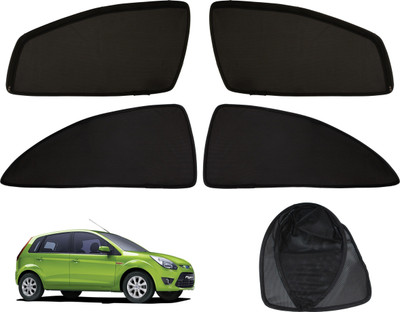 MAGNET Side Window Sun Shade For Ford Figo(Black)