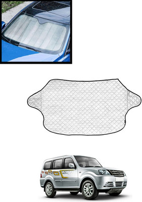 AYW Windshield Sun Shade For Tata Sumo Grande(Silver)