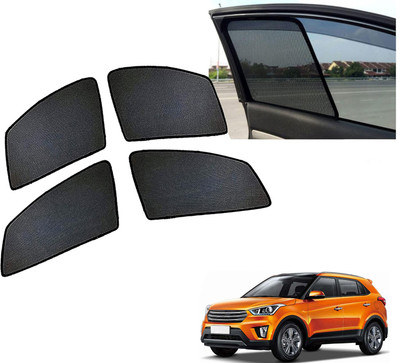 PEEPS STORE Side Window Sun Shade For Hyundai Creta(Black)
