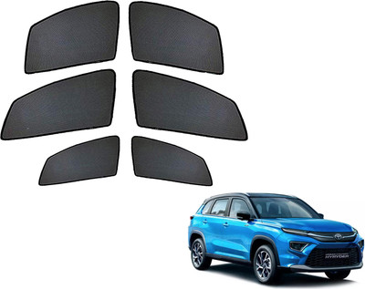 PEEPS STORE Rear Window, Side Window Sun Shade For Toyota(Black)