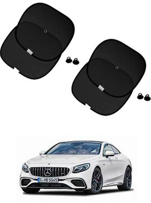 FKOK Side Window Sun Shade For Mercedes Benz Universal For Car(Black)