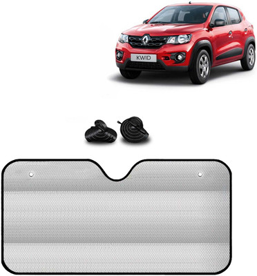 Kingsway Windshield, Dashboard, Rear Window, Side Window Sun Shade For Renault Kwid(Silver)