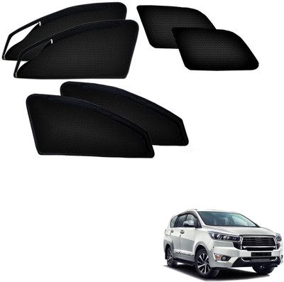 PEEPS STORE Side Window Sun Shade For Toyota Innova Crysta(Black)