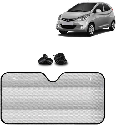 Kingsway Windshield, Dashboard, Rear Window Sun Shade For Hyundai Eon(Silver)