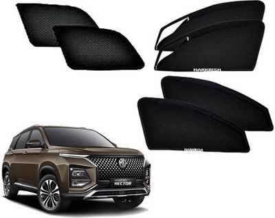 HARKRISH Side Window Sun Shade For MG Hector(Black)