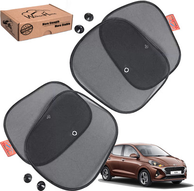 WolkomHome Side Window Sun Shade For Mahindra Rexton(Black)
