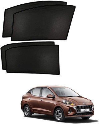 KOZDIKO Side Window Sun Shade For Hyundai Aura(Black)