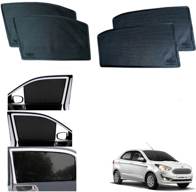 CuboDePlato Side Window Sun Shade For Ford Figo Aspire(Black)