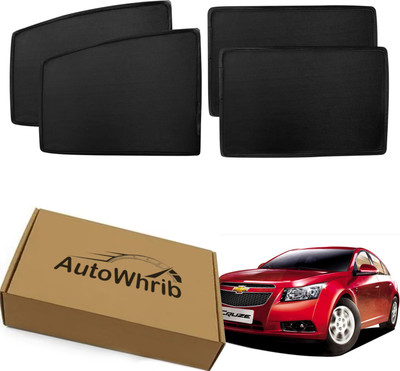 Autowhrib Side Window Sun Shade For Chevrolet Cruze(Black)