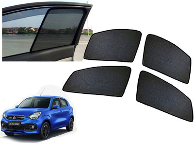 AUTO PEARL Side Window Sun Shade For Maruti Suzuki Celerio(Black)