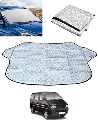 monolive Windshield Sun Shade For Universal For Car Eeco(Silver)