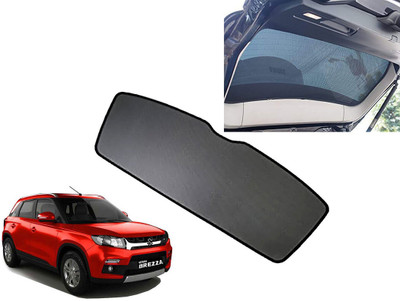 AUTO PEARL Rear Window Sun Shade For Maruti Suzuki Brezza(Black)
