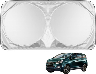 MOCKHE Windshield Sun Shade For Maruti Suzuki Marazzo(Silver)