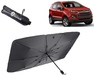 Selifaur Dashboard, Rear Window, Sun Roof, Windshield Sun Shade For Ford Ecosport(Black)