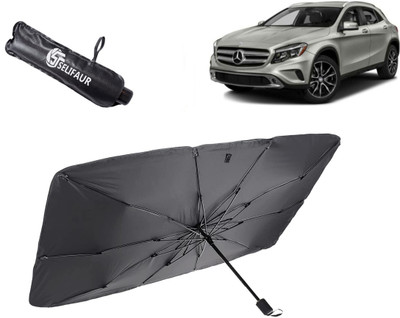 Selifaur Dashboard, Rear Window, Sun Roof, Windshield Sun Shade For Mercedes Benz GLA-Class(Black)