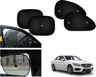PEEPS STORE Side Window Sun Shade For Mercedes Benz C220(Black)