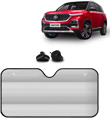 Kingsway Windshield, Dashboard, Rear Window Sun Shade For MG Hector(Silver)
