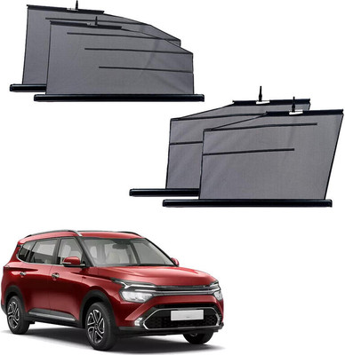 SS FOR YOUR SMART NEEDS Side Window Sun Shade For Kia Carens(Black, Grey)