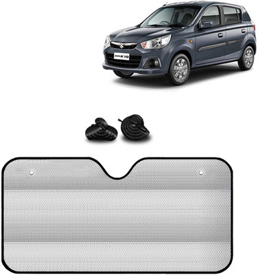 Kingsway Windshield, Dashboard, Rear Window, Side Window Sun Shade For Maruti Suzuki Alto K10(Silver)
