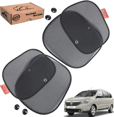 WolkomHome Side Window Sun Shade For Tata Sumo Grand(Black)