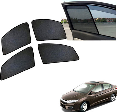 PEEPS STORE Side Window Sun Shade For Honda New City(Black)