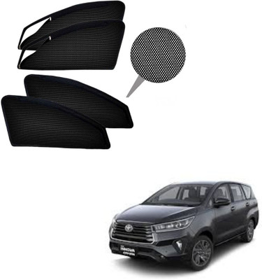 RAKRISH Rear Window, Side Window Sun Shade For Tata Innova Crysta(Black)