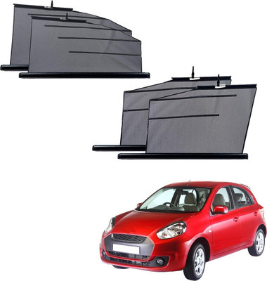 SS Zeeber Side Window Sun Shade For Renault Pulse(Black)
