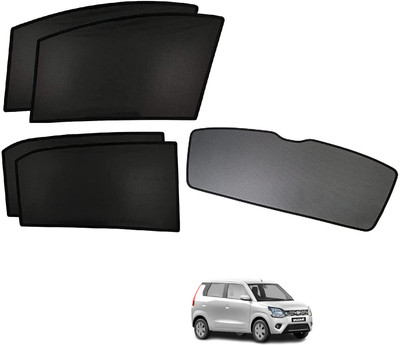KOZDIKO Side Window, Rear Window Sun Shade For Maruti Suzuki Wagon R(Black)
