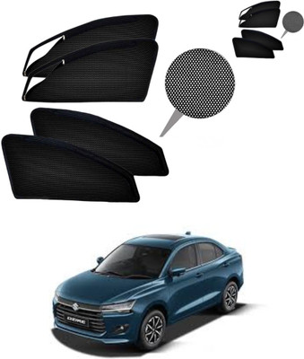 RAKRISH Rear Window, Side Window Sun Shade For Maruti Suzuki(Black)