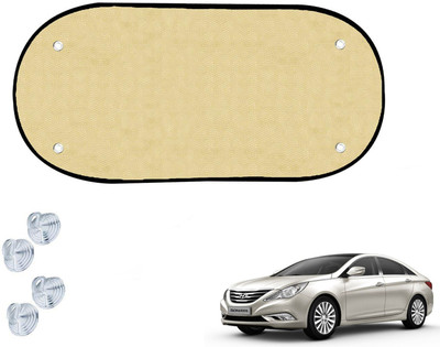 Automotive Prist Side Window Sun Shade For Hyundai Sonata Embera(Beige)